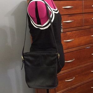 Black Coach Bucket Bag